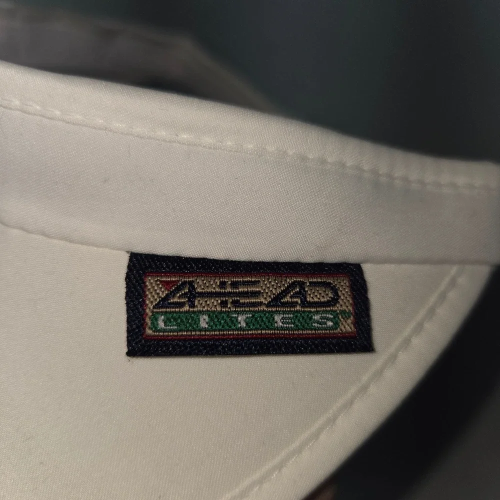 Ahead Lites Visor‎ Womens OS White Trillium Links & Lake Club No Headache Golf